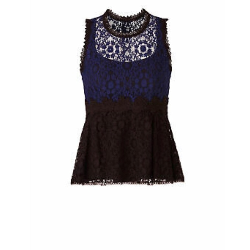 Nanette Lepore Women's Blouse Blue Size 2
